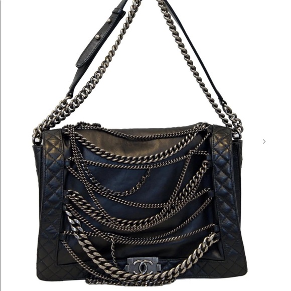 CHANEL Handbags - CHANEL Medium Enchained Boy Bag ❤️